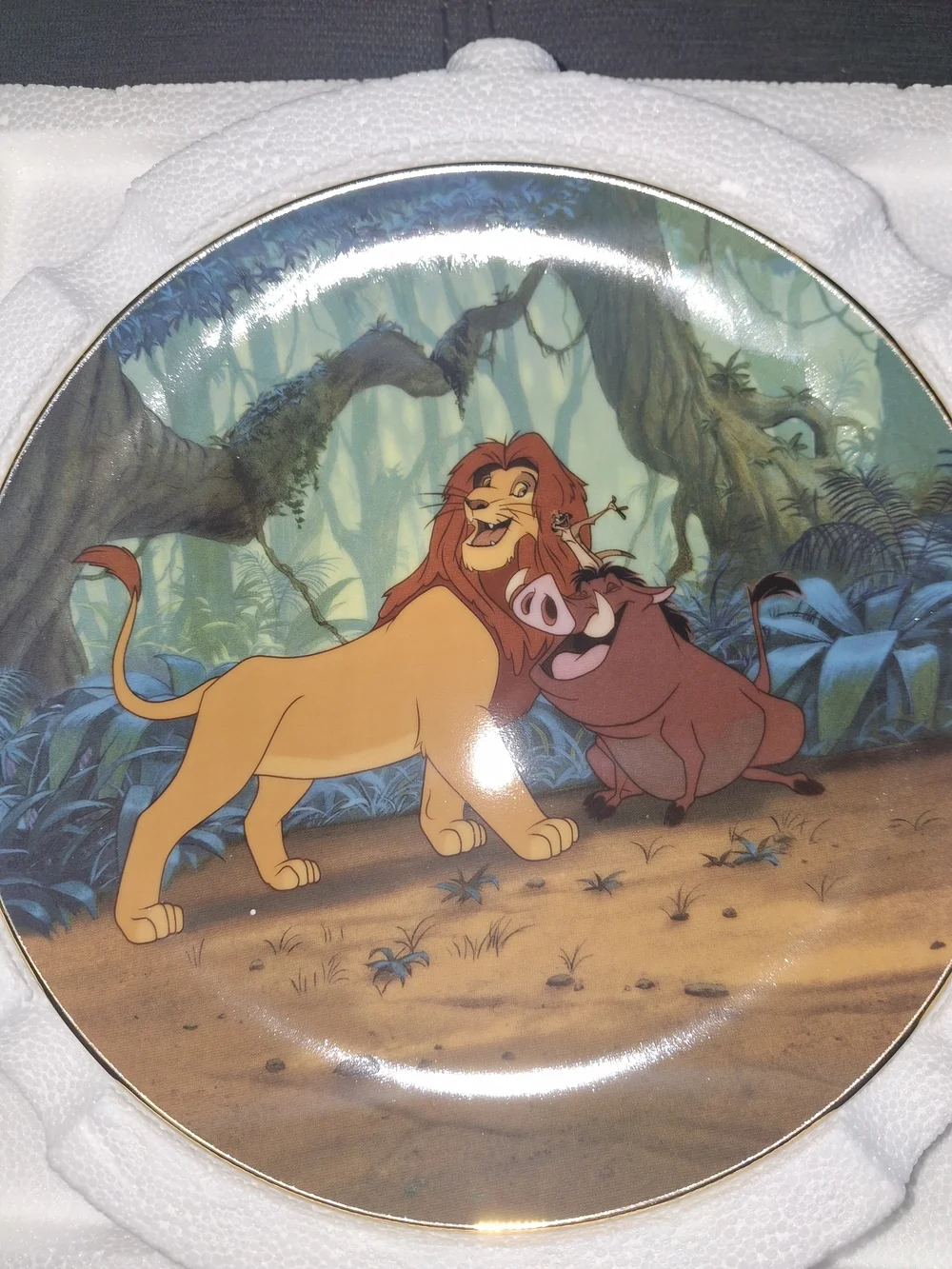 BREFORS The Lion King Family Decorative Wall Plate - Multicolor